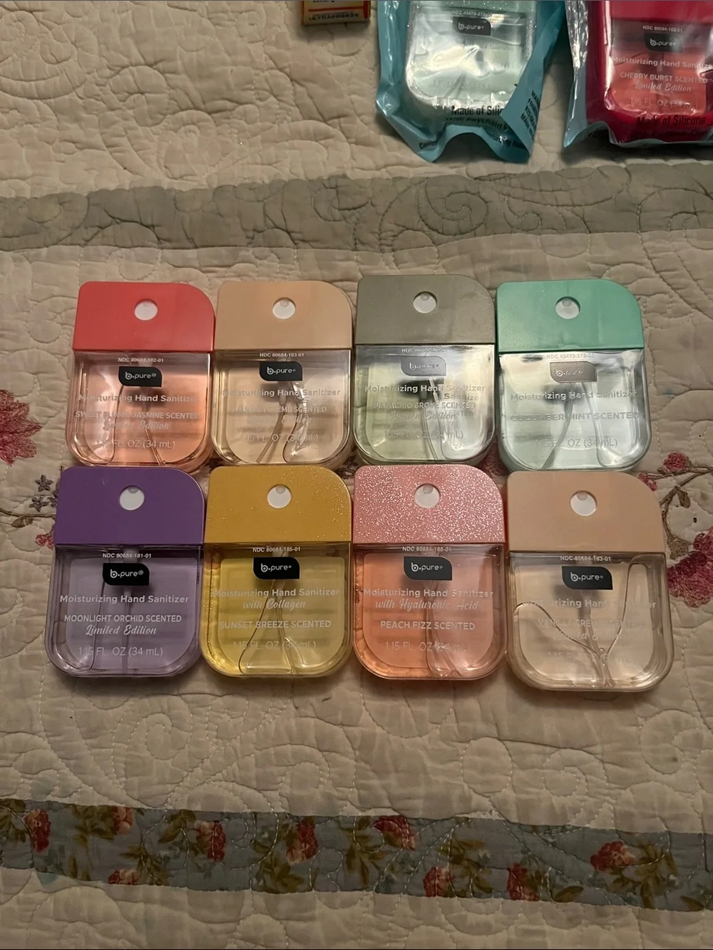 Moisturizing Hand Sanitizer - Assorted Pastel Scents (Multiple Colors)